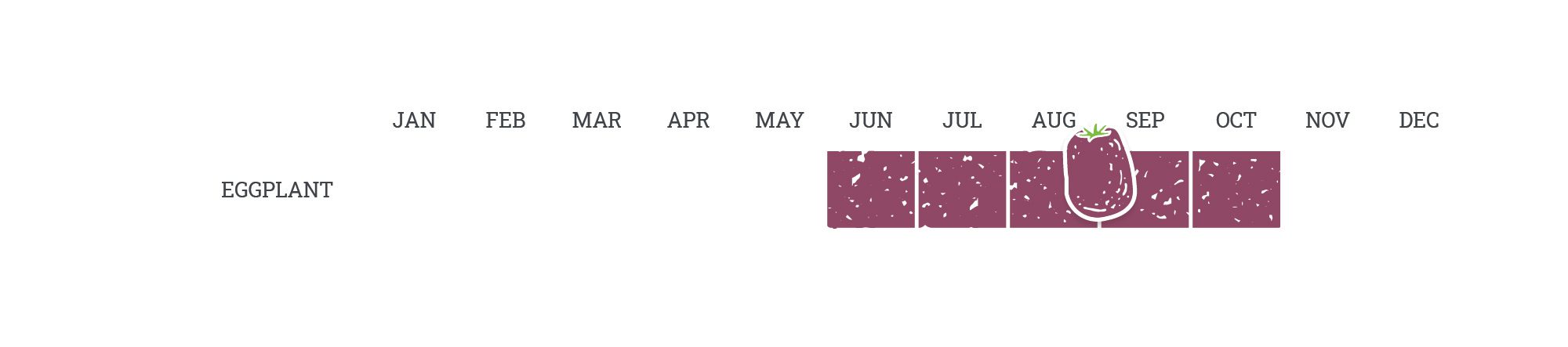 BAF Individual Commodity Calendar Eggplant